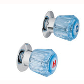 Puño red. acrilico azul /llave reg. mr-200z basic